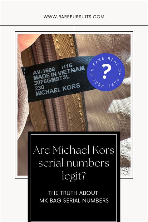 search michael kors serial number|michael kors bag serial numbers.